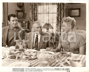 Fotografia d epoca originale 1957 SPOILERS OF THE FOREST Rod CAMERON Vera RALSTON Ray COLLINS a cena Foto 1