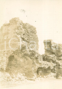 Fotografia d epoca originale 1897 TIPAZA ALGERIE Rovine delle Terme Romane Fotografia cm 11 x 16 1