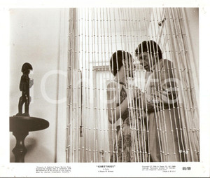 Fotografia d epoca originale 1968 GREETINGS Movie by Brian DE PALMA Lovers behind the curtain Foto 25x20 cm 1
