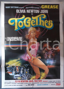 Materiale cinematografico d’epoca 1970 TOGETHER Toomorrow  Olivia NEWTONJOHN Val GUEST Manifesto 100x140 1