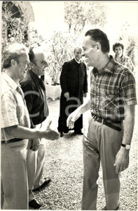 1970 ca RAVENNA Politico Benigno ZACCAGNINI tra la gente (1) Foto 20x30 cm Fotografia d'epoca. CONDIZIONI: GFORMATO: 20x30 cm      originale e autentica 1