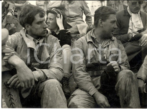 1954 SPLUGA DELLA PRETA Walter MAUCCI e Argio SIGON dopo la spedizione *Foto