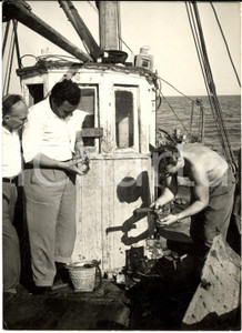 1954 OSTIA Recupero di un velivolo inabissatosi durante la guerra *Foto 13x18
