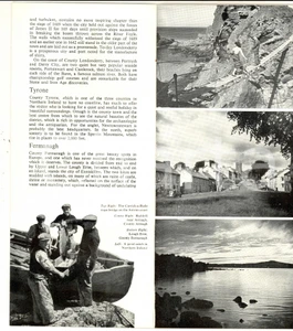 Materiale pubblicitario d’epoca 1957 NORTHERN IRELAND  Pieghevole ILLUSTRATO TURISMO 16 pp. 1