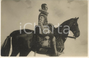 Cartolina originale da collezione 1928 TORINO Carosello storico - UMBERTO DI SAVOIA (Emanuele Filiberto) Cartolina 1