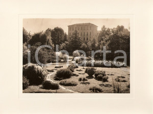 Fotografia d epoca originale 1940 VERBANIA INTRA Villa TARANTO Giardino botanico terrazzato Foto AUTENTICA 1