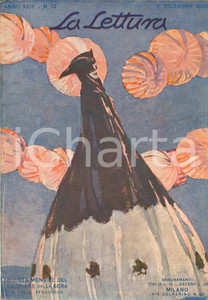 Giornale, rivista storica 1923 LA LETTURA Scarabocchi di Giuseppe GIUSTI ILLUSTRATA Anno XXIII n°12 1