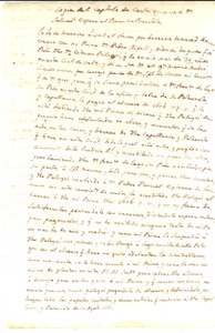 Documento originale, autentico 1761 CAGLIARI Don Pedro RIPOLL Y MANCA sul vincolo di don Esteban PELEGRI 1