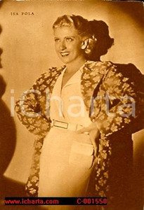 Cartolina originale da collezione 1938 Fotografia seriale ISA POLA Rizzoli FG LEGGI BENE 1