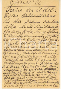 Autografo originale 1929 ROMA Nozze Marta PATRIZI e Alessandro LESSONA fascista simpaticissimo 1