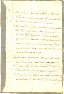 Documento originale, autentico 1680 VILLA DI CHIAVENNA SO Sebastiano CONSOLETTO vende vigna ad Antonio ROSINA 1