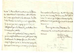 Autografo originale 1920 PARIS Prince Dimitrie GHIKA about TREATY OF MOSCOW - Autograph 1