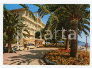 Cartolina originale da collezione 1970 ca ALASSIO SV Hotel MEDITERRANEO sul lungomare Cartolina FG VG 1