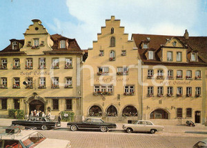 Cartolina originale da collezione 1955 ca ROTHENBURG OB DER TAUBER GERMANIA Hotel Eisenhut Cartolina ANIMATA 1