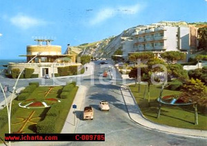 Cartolina originale da collezione 1964 ANCONA Grand Hotel e Ristorante PASSETTO Cartolina VINTAGE FG VG 1