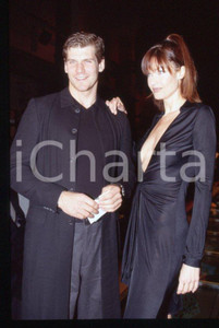 Fotografia d epoca originale Carol ALT Alexei YASHIN a un evento  2000 ca  35 mm vintage slide 7 1