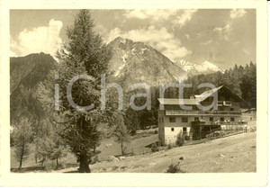 Cartolina originale da collezione 1940 AVELENGO BZ Albergo ROSA ALPINA Franza STECHER  Cartolina FG VG 1