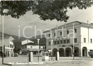 Cartolina originale da collezione 1963 FAEDIS UD Veduta Piazza  CINZANO MORETTI  LA PERGOLA Cartolina animata 1