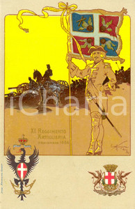 Cartolina originale da collezione 1900 ca REGIO ESERCITO 11° Reggimento Artiglieria Cartolina illustrata FP NV 1 Cartolina originale da collezione 1900 ca REGIO ESERCITO 11° Reggimento Artiglieria Cartolina illustrata FP NV 1