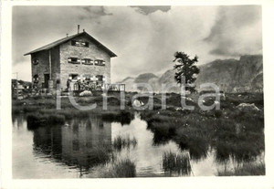 Cartolina originale da collezione 1955 MADONNA DI CAMPIGLIO TN Dolomiti di BRENTA Rifugio PRADALAGO Animata VG 1