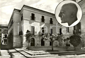 Cartolina originale da collezione 1950 ca PESCARA Casa natale di Gabriele D ANNUNZIO Cartolina postale FG NV 1