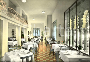 Cartolina originale da collezione 1960 ca RAVELLO (SA) Sala da pranzo dell'albergo RUFOLO *Cartolina VINTAGE FG NV 1