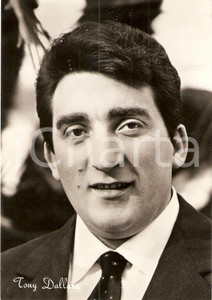 Cartolina originale da collezione 1965 ca MUSICA Tony DALLARA Ritratto fotografico *Cartolina (1) 1