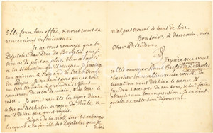 Autografo originale 1847 SAINTCLOUD Lettera LouisPhilippe d Orléans a Francois Guizot  AUTOGRAPH 1