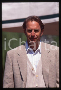 Fotografia d epoca originale Kevin COSTNER  VENEZIA Mostra del Cinema 1995  35 mm vintage slide 91 1