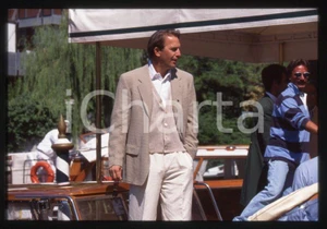 Fotografia d epoca originale Kevin COSTNER  VENEZIA Mostra del Cinema 1995  35 mm vintage slide 95 1