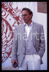 Fotografia d epoca originale Kevin COSTNER  VENEZIA Mostra del Cinema 1995  35 mm vintage slide 126 1