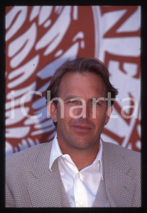 Fotografia d epoca originale Kevin COSTNER  VENEZIA Mostra del Cinema 1995  35 mm vintage slide 133 1
