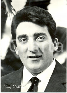 Cartolina originale da collezione 1965 ca MUSICA Tony DALLARA Ritratto fotografico *Cartolina postale FG NV (5) 1
