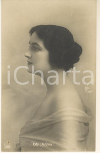 Cartolina originale da collezione 1925 ca Edy DARCLEA  CINEMA MUTO  Cartolina postale FP NV 1