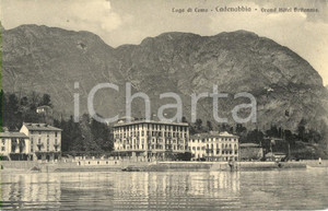 Cartolina originale da collezione 1915 ca GRIANTE CO Lago di COMO Grand Hotel BRITANNIA a CADENABBIA Cartolina 1