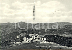 Cartolina originale da collezione 1950 ca BOBBIO PC Stazione televisiva sul monte PENICE Cartolina FG NV 1