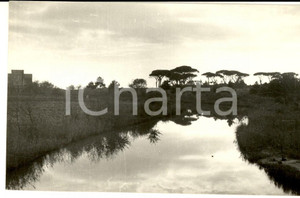 Fotografia d epoca originale 1956 SPERLONGA LT Panorama al tramonto Foto cartolina VINTAGE 1