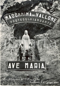 Cartolina originale da collezione 1960 ELVA CN La MADONNINA del VALLONE D ELVA Cartolina postale FG VG 1