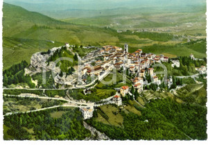Cartolina originale da collezione 1960 ca VARESE Veduta aerea del SACRO MONTE Cartolina FG NV 1