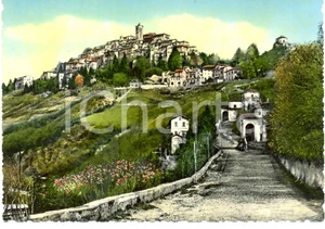 Cartolina originale da collezione 1960 ca VARESE Veduta dal basso del SACRO MONTE Cartolina FG NV 1