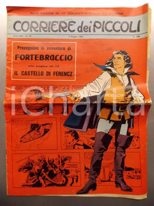 Giornale, rivista storica 1966 CORRIERE DEI PICCOLI Dino BATTAGLIA  Maria PEREGO Topo Gigio  Rivista 1