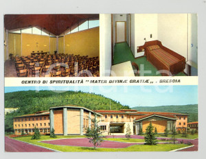 Cartolina originale da collezione 1969 BRESCIA Centro Spiritualità MATER DIVINAE GRATIAE Cartolina VINTAGE FG VG 1