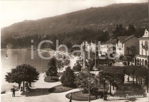 Cartolina originale da collezione 1949 BAVENO (VB) Panorama con LAGO MAGGIORE *Cartolina FG VG 1