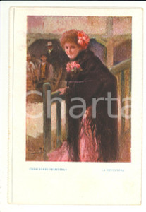 Cartolina originale da collezione 1900 Creaciones Femeninas - La Revoltosa FP NV 1