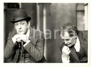 1985 ROMA - RAI "All'Uscita" - Gabriele FERZETTI e Paolo BONACELLI *Foto 24x18