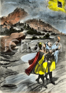 Cartolina originale da collezione 1950 ca ARTE Prospero PIATTI  Pellegrini GIORGIO e DESCLAVIS Cartolina FG NV 1