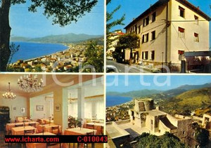 Cartolina originale da collezione 1975 ca BORGIO VEREZZI (SV) Pensione Villa ADA *Cartolina VINTAGE FG NV 1