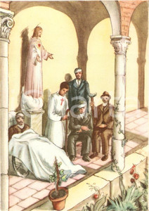 Cartolina originale da collezione 1960 ca UNIONE INFERMIERE SAN CAMILLO Invalidi di guerra Cartolina FG NV 1