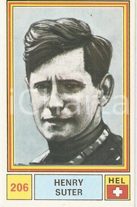 Oggetto da collezione cartaceo PANINI  SPRINT 1971 Figurina valida Henry SUTER n. 206 Ciclismo 1