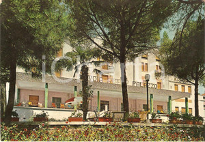 Cartolina originale da collezione 1964 CHIANCIANO TERME SI Albergo SAVOIA PALAZZO Cartolina postale FG VG 1